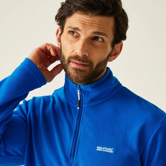 ⁦מיקרופליז Regatta Thompson Oxford Blue גברים⁩ – תמונה ⁦2⁩