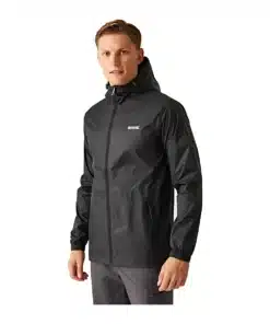 מעיל גשם Regatta Pack It Jacket III Black גברים