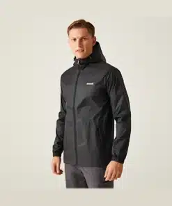 מעיל גשם Regatta Pack It Jacket III Black גברים