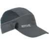 כובע Regatta Protector II Cap בצבע אפור עם כיסוי עורף להגנה מהשמש