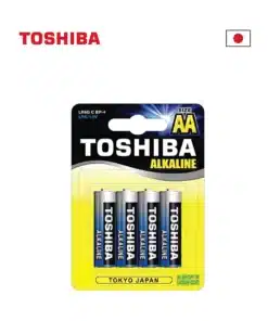 מארז רביעיית סוללות AA בליסטר Toshiba