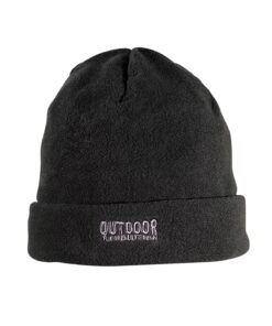 כובע פליז שחור Outdoor