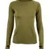 חולצה טרמית Outdoor X-Warm נשים זית