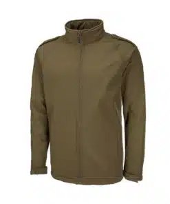 מעיל סופטשל Outdoor Gordon זית עם כותפות גברים
