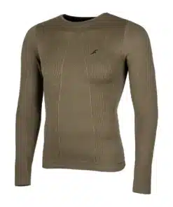 חולצת Outdoor Seamless גברים זית