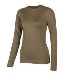 חולצת Outdoor Seamless נשים זית