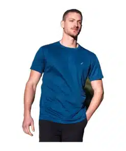חולצה קצרה Outdoor Cooldry T פטרול גברים