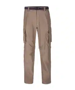 מכנסיים מתפרקים בד סטרצ' Outdoor Sierra ארוך זית גברים