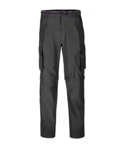 מכנסיים מתפרקים בד סטרצ' Outdoor Sierra ארוך שחור גברים