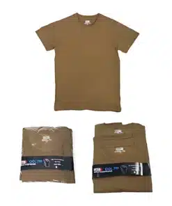 שלישיית טי שירט גברים שרוול קצר ירוק 32Cool