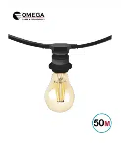 גרלנדה עם 50 בתי נורה