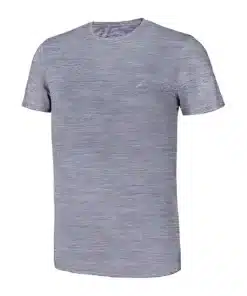 חולצה קצרה Outdoor T אפור בהיר מלאנג' גברים
