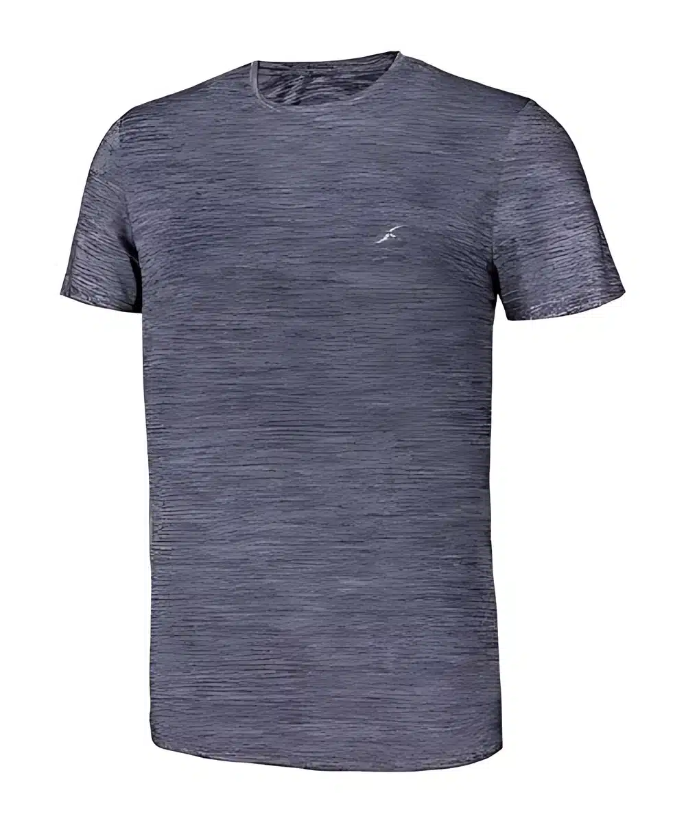 חולצה קצרה Outdoor T אפור כהה מלאנג' גברים