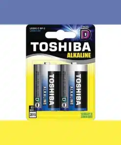 אלקליין בליסטר/2 יח TOSHIBA D LR20
