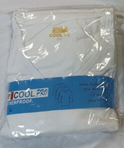 שלישיית חולצות V נשים שרוול ארוך לבן 32Cool