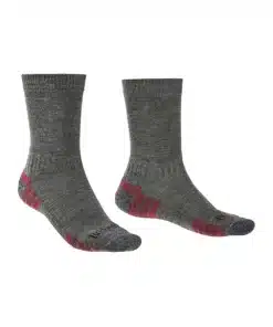 גרב טיולים Bridgedale Hike LightWeight Merino Performance Boot אפור