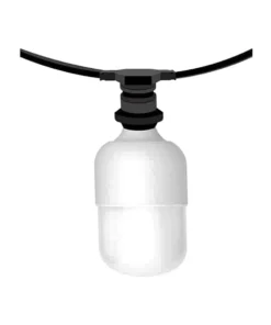 גרלנדה עם בית נורה אחד כולל תאורת לד 32W