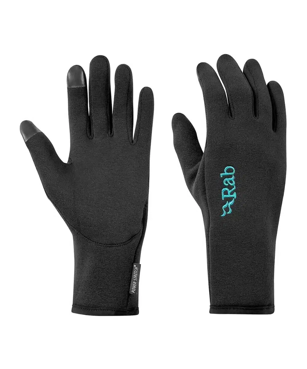 כפפות Rab Power Stretch Pro Contact שחור נשים