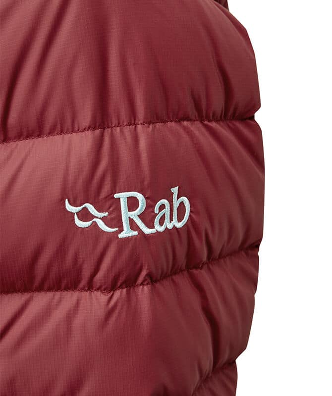 מעיל Rab Aurora Parka אדום נשים - טרקומניה