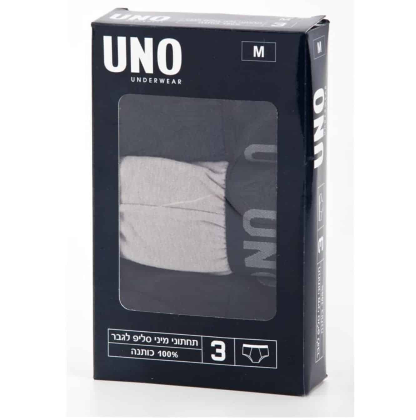 שלישיית תחתון גבר מיני סליפ גומי Uno