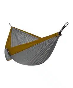 ערסל בד מצנח זוגי עם ערכת רצועות טבעת לתליה Go Nature Ultra Light