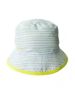 כובע דו צדדי CTR Sunshower פסים וחלק ילדים