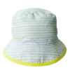כובע דו צדדי CTR Sunshower פסים וחלק ילדים