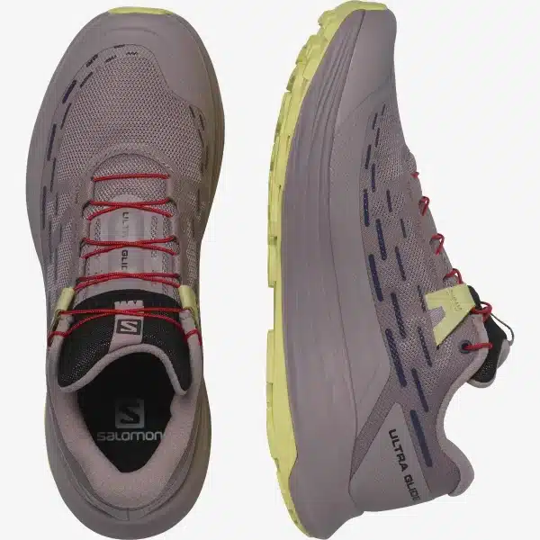 נעל Salomon Ultra Glide אפור/צהוב נשים – תמונה 8