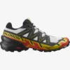 נעלי Salomon Speedcross 6 שחור/לבן/צהוב גברים