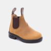 מגף Blundstone 1563 בגוון חום קראזי הורס לילדים, עם לשוניות משיכה ודגם צ'לסי
