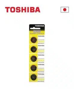 סט 5 סוללות Toshiba CR2025