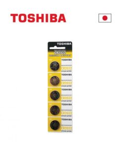 סט 5 סוללות Toshiba CR2032