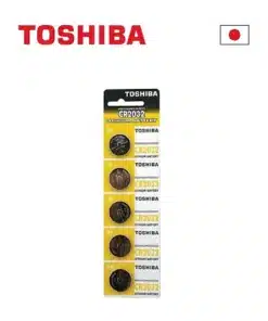 סט 5 סוללות Toshiba CR2032