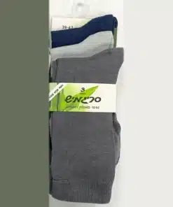 שלישיית גרביים במבוק מעורב גברים סריגמיש