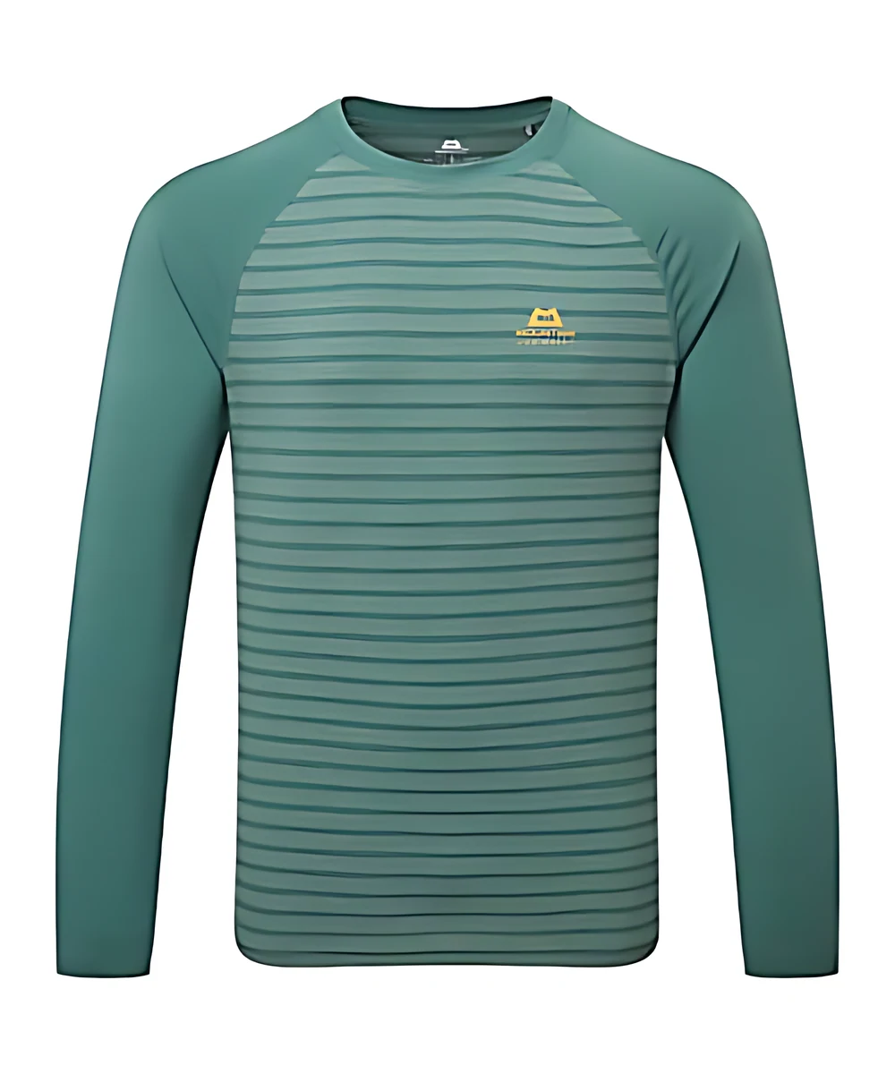 חולצה Mountain Equipment RedLine L/S Tee Fern Stripe גברים