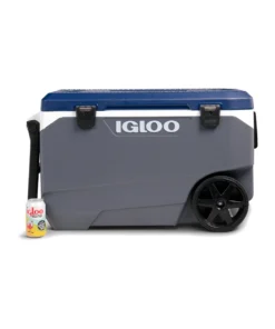 צידנית קשיחה עם גלגלים 85 ליטר Igloo Latitude אפור