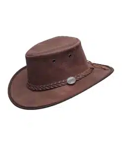 כובע Barmah 1063HI פולדווי סדלר שרוך סנטר אגוז