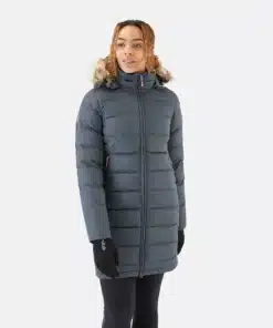 מעיל פוך Rab Deep Cover Parka אפור נשים
