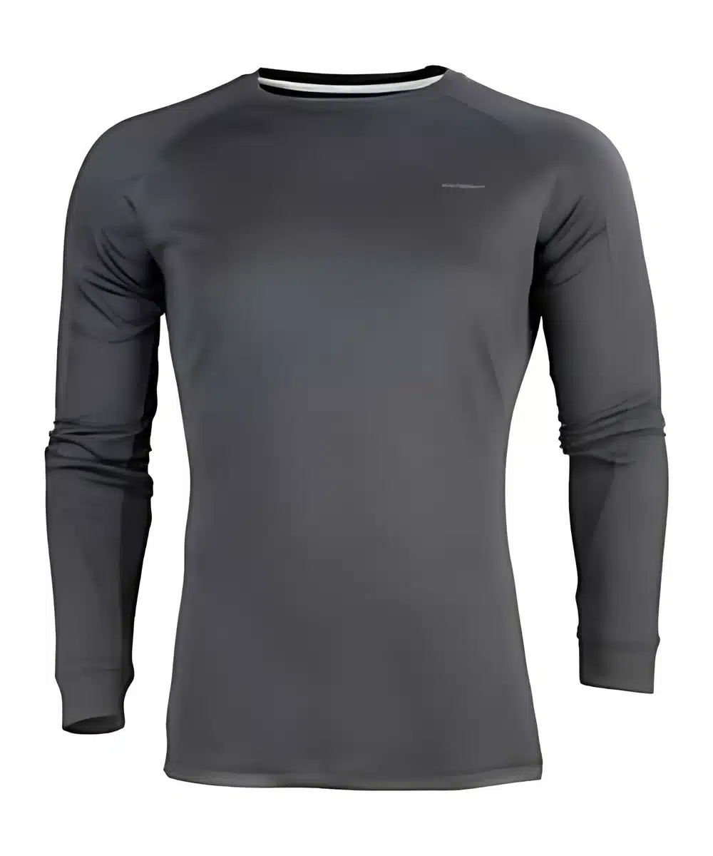 גופיה טרמית Go Nature Level 2 Merino Hybrid שחור גברים