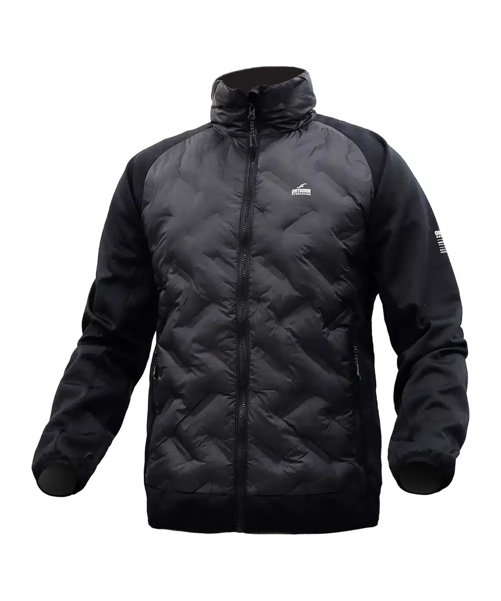 מעיל מרופד Outdoor Jackson שחור גברים