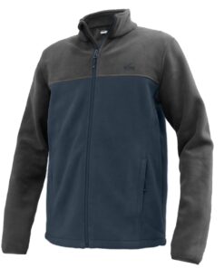 מעיל פליז Outdoor Kevin אפור כהה/נייבי גברים