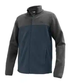 מעיל פליז Outdoor Kevin אפור כהה/נייבי גברים