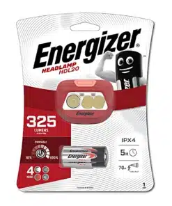 פנס ראש 325 לומנס לבן אדום 4 מצבים Energizer