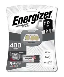 פנס ראש 400 לומנס לבן אדום 5 מצבים Energizer