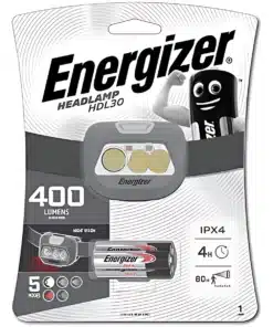 פנס ראש 400 לומנס לבן אדום 5 מצבים Energizer