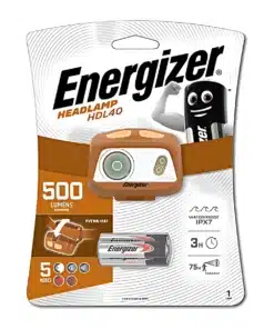 פנס ראש 500 לומנס לבן אדום Energizer 5 מצבים