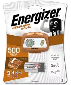 פנס ראש 500 לומנס לבן אדום Energizer 5 מצבים