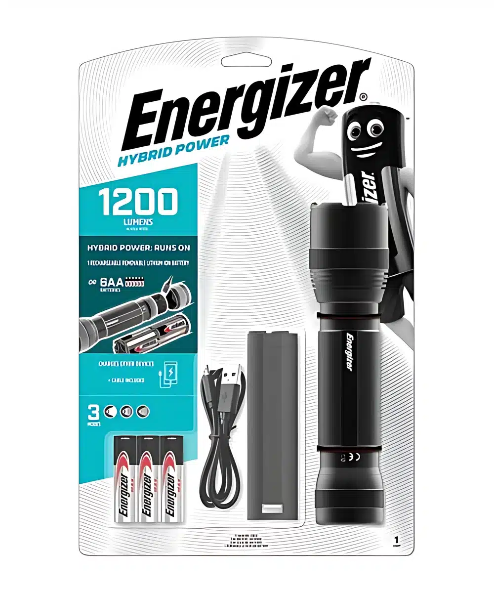 פנס טקטי היברידי 1200 לומנס Energizer