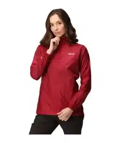 מעיל גשם מתקפל Regatta Pack it Jacket Rumba Red נשים