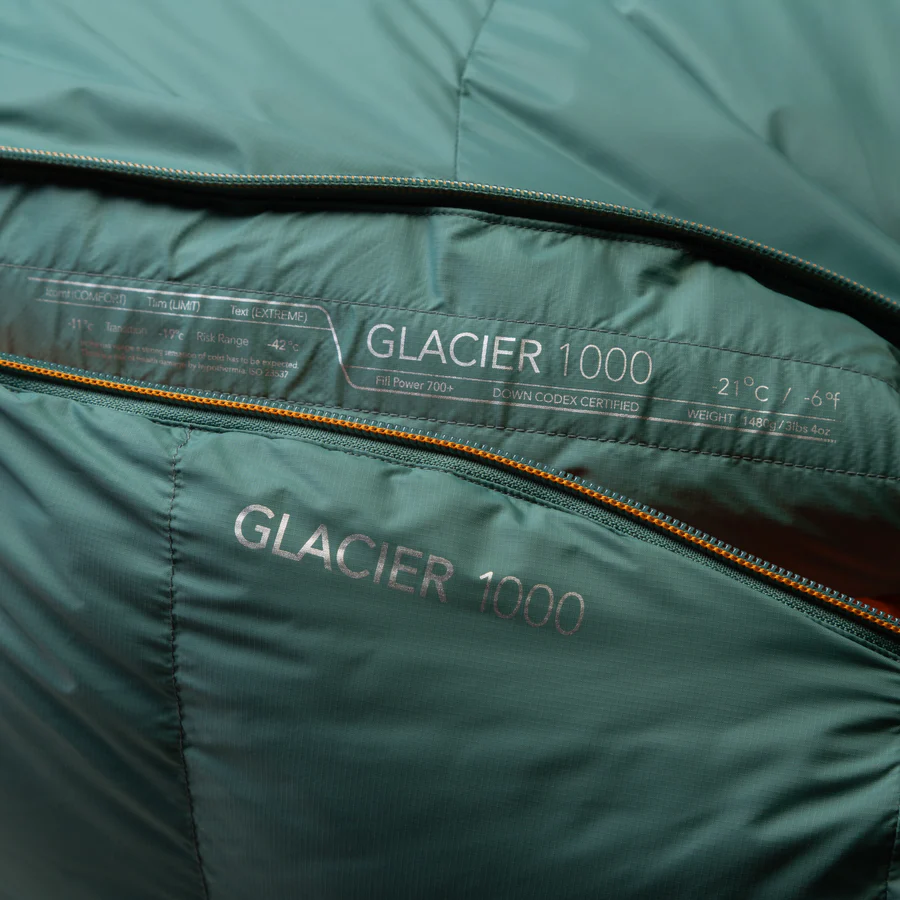 שק שינה פוך Mountain Equipment Glacier 1000 Reg נשים – תמונה 6